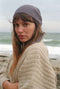 EULALIA fine knit scarf / organic cotton / berry lassi