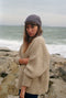 EULALIA fine knit scarf / organic cotton / berry lassi