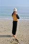 UNO vest / organic cotton & alpaca / winter sun