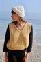 UNO vest / organic cotton & alpaca / winter sun