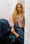 REINA cardigan / organic cotton boucle / rosado / samples