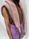 RIO ribbed vest / organic cotton / carob / samples