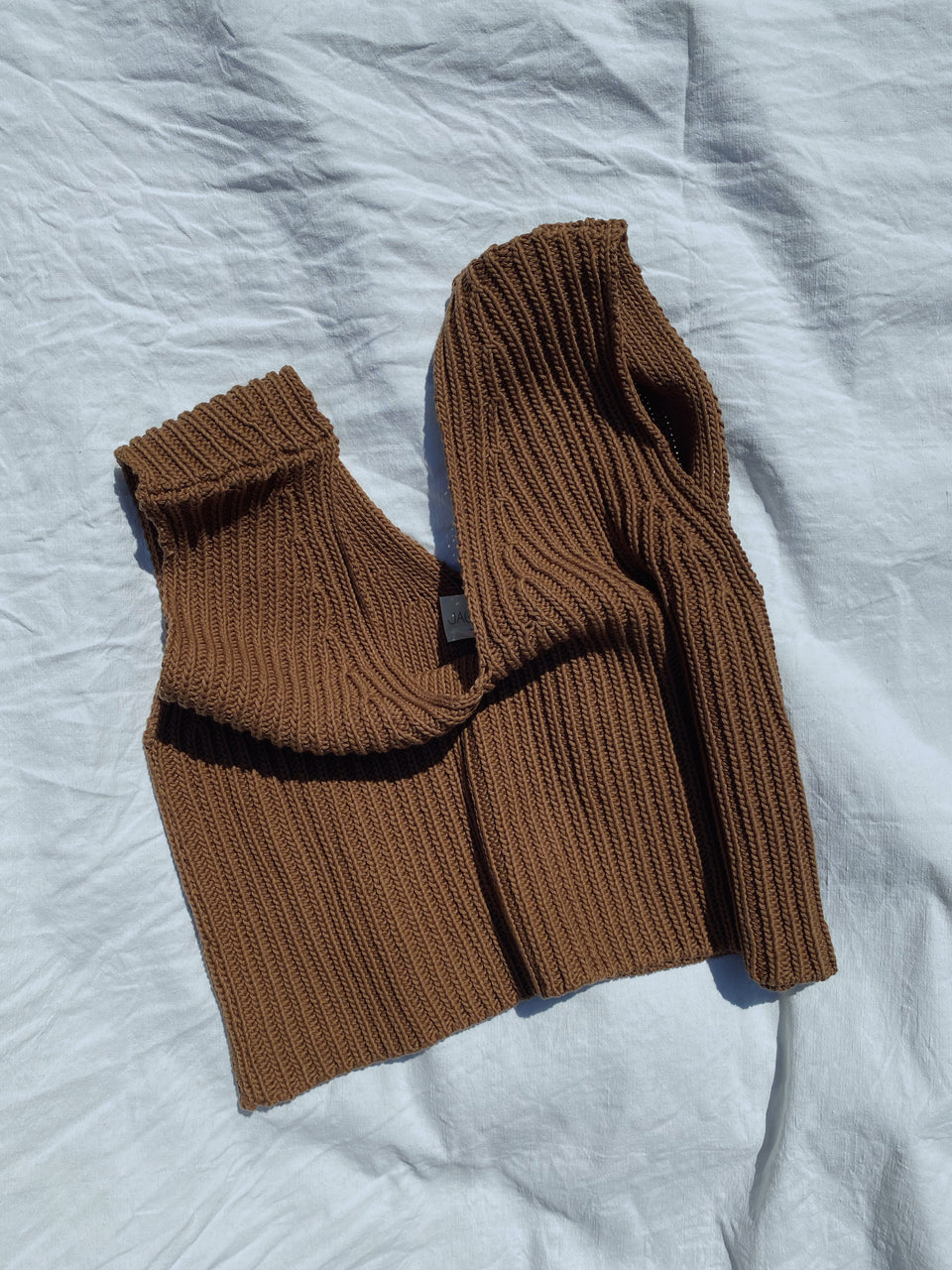 LUZ top / organic cotton / carob / samples
