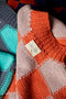 LINO no waste jumper / organic cotton / coral & magnolia blossom