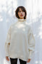 NORA turtleneck / alpaca & pima cotton / milk