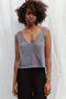 SOLITO vest / organic cotton / berry lassi