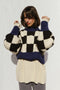 PAZ ribbed jumper / highland wool / milk