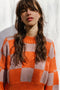 LINO no waste jumper / organic cotton / coral & magnolia blossom