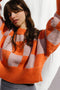 LINO no waste jumper / organic cotton / coral & magnolia blossom