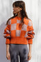 LINO no waste jumper / organic cotton / coral & magnolia blossom