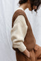 LUZ top / organic cotton / carob / samples