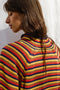 PABLO mini jumper / organic cotton / multi stripe