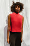 RIO ribbed vest / organic cotton / sweet paprika / samples