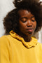 FIORELLA ruffle jumper / organic cotton / golden honey