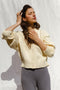 VALERIA cardigan / organic cotton / milk