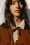 REINA cardigan / highland wool / sandalwood