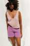 SOLITO vest / organic cotton / magnolia blossom