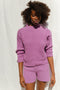 RIO ribbed jumper / organic cotton / summer lilac