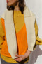 SOLITO vest / organic cotton / kumquat