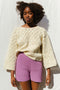 LINA jumper / organic cotton / milk