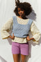 LINA vest / organic cotton / the sea