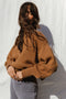 PARSLEY jumper / organic cotton / carob