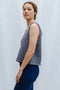 SOLITO vest / organic cotton / berry lassi