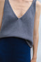 SOLITO vest / organic cotton / berry lassi