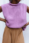 TINO vest / organic cotton / summer lilac
