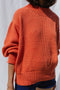 PARSLEY jumper / organic cotton / coral