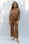 MINI ROSINA jumper / alpaca & pima cotton / autumn leaf