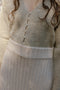 DULCE ribbed skirt / alpaca & recycled PET / crema