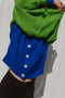 VALERIA cardigan / highland wool / sapphire