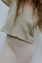 LUCA cardigan / highland wool / wild oat