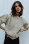EWA cardigan / highland wool / wild oat