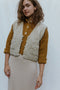 FRANKA ribbed jumper / highland wool / dulce de leche