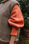 PARSLEY jumper / organic cotton / coral