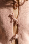 REINA cardigan / organic cotton boucle / rosado / samples