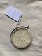 MONEDERO REDONDO / organic cotton / milk y carob