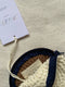 MONEDERO REDONDO / organic cotton / milk y carob