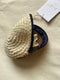 MONEDERO REDONDO / organic cotton / milk y carob