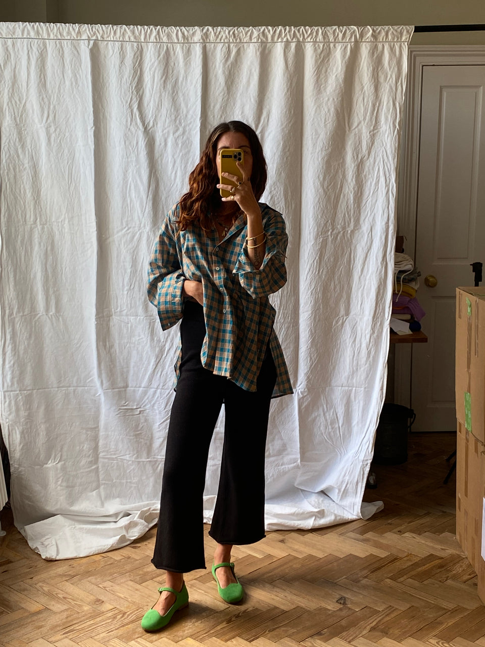 SANTIAGO big shirt / organic indian cotton / summer dance