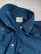SANTIAGO big shirt / organic indian cotton / indigo & milk play
