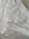 SANTIAGO big shirt / organic indian cotton & natural indian silk / cream chequered