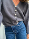 PAOLA cardigan / organic cotton / berry lassi / samples