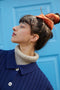 FLORES scrunchie / naranja