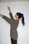 FLORES scrunchie / sapphire
