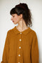 NENNA shirt / highland wool / dulce de leche / sample
