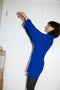 NENNA shirt / highland wool / sapphire