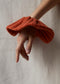 FLORES scrunchie / naranja